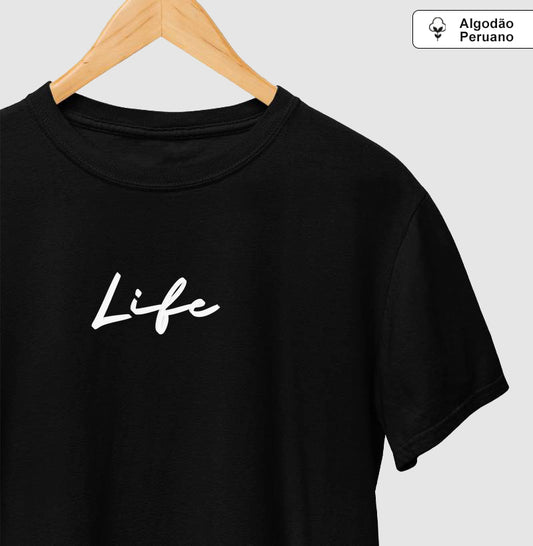 Camiseta Algodão Peruano Life