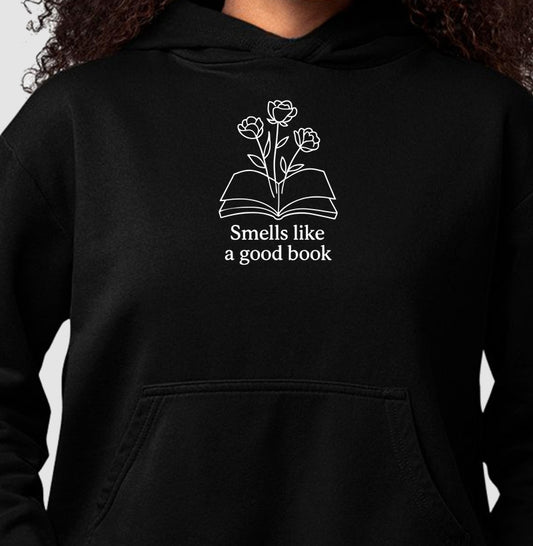 Hoodie Moletom Cheiro de Livro