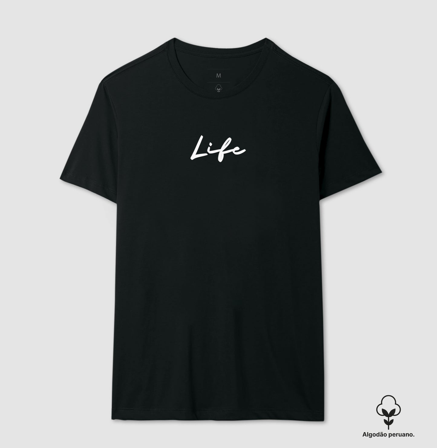 Camiseta Algodão Peruano Life