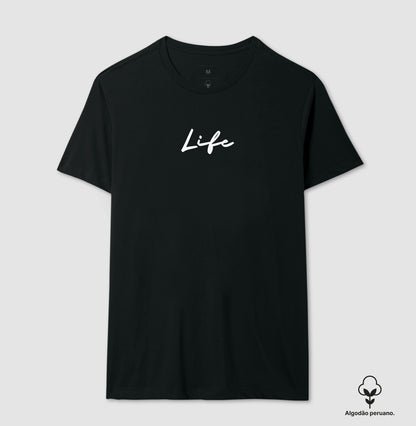 Camiseta Algodão Peruano Life