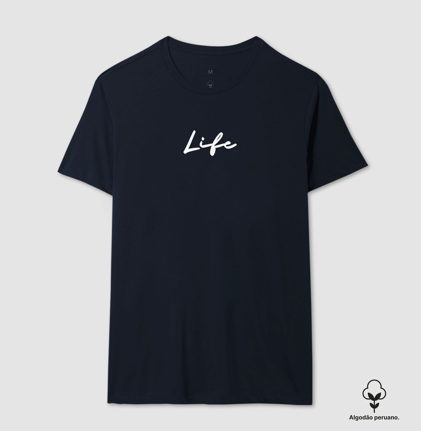 Camiseta Algodão Peruano Life
