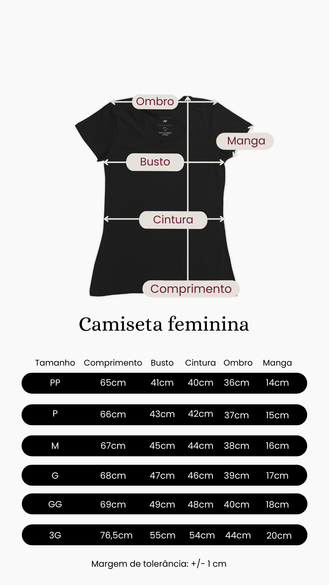 Camiseta Algodão Peruano