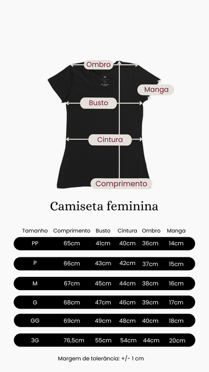 Camiseta Algodão Peruano